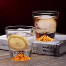 FujiCraft – Handgeschliffenes Whiskyglas-Set mit geformtem Bergfuß Entwerfen