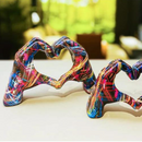HeartGesture - Wunderschön Hand Herz Bildhauerei