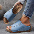 Liama – Lässige Slide-Sandalen mit bequemer Keilsohle