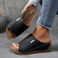 Liama – Lässige Slide-Sandalen mit bequemer Keilsohle