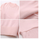 Freya - Rundhalsausschnitt Langärmelig Lose Pullover
