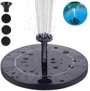 AquaGlow - Charmant Solar Wasser Brunnen Mit Düsen