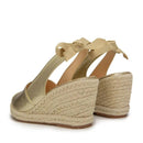Isla – Keilabsatz mit Slingback-Riemen und Schleifendetail