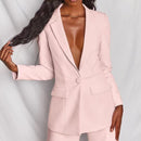 Clara - Klassisch Blazer Und Maßgeschneidert Hose Satz