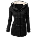 Viktoria - Warme Langärmelig Kapuze Jacke Mit Taschen