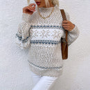 Piper - Zeitlos Rund Nacken Weich Pullover