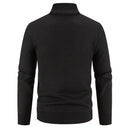 Claus - Bequeme langärmelige Jacke mit Reißverschluss und Taschen