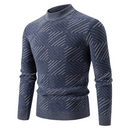 Gabriel - Schlanke Passform Rundhals Pullover Mit langen Ärmeln für Komfort