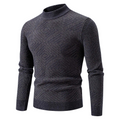 Gabriel - Schlanke Passform Rundhals Pullover Mit langen Ärmeln für Komfort