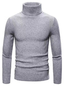 Lukas - Warmer Langärmelig Rollkragenpullover Pullover
