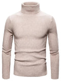 Lukas - Warmer Langärmelig Rollkragenpullover Pullover