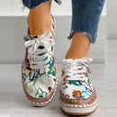 Thalina - Bequeme Schuhe mit floralem Muster und rutschfester Sohle