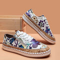 Thalina - Bequeme Schuhe mit floralem Muster und rutschfester Sohle