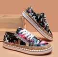 Thalina - Bequeme Schuhe mit floralem Muster und rutschfester Sohle