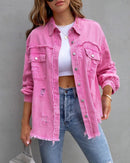 Emma – Klassische Schlanke Passform Jeansjacke Für Modernen Stil