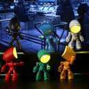 BrightBot – Roboter Tischlampe mit sanftem Licht und verspieltem Design