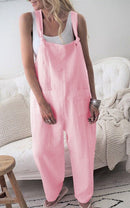 Luisa - Locker geschnittener Overall mit verstellbarem Schultergurt und Taschen