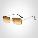 LuxeVision – Leichte rechteckige Sonnenbrille mit UV Schutz