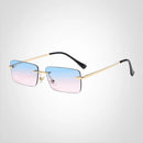 LuxeVision – Leichte rechteckige Sonnenbrille mit UV Schutz