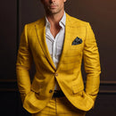 Ben - Zweiteiliger Anzug mit langärmeligem Reverskragen Blazer und schmaler Hose