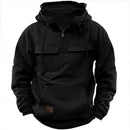 Carl - Langärmelig Kapuze Jacke Mit Taschen