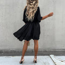 Rose – Anmutiges Kleid Mit Feinen Falten