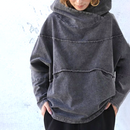 Lina - Langärmelig Überdimensionale Kapuze Pullover