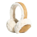 FurMuff – Braune flauschige Ohrenschützer mit weichem Futter und umlaufender Passform