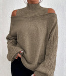 Harper - Zeitlos Bequemer Pullover Mit Hohem Halsausschnitt