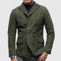 Anselm - Langärmelig Schlanke Passform Blazer Mit Schaltflächen