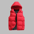 Henry - Warm wattierte Kapuzenjacke mit Reißverschluss und Taschen