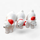 SnowPaws - Dekoration Weihnachten Miniatur Eisbär Figuren