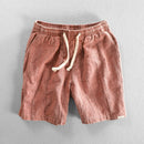 Lukas – Leichte Kurze Hosen mit verstellbarem Kordelzug und Taschen