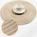 CraftMats - Dauerhaft Rund Korbweide Tischsets
