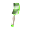 GlossNest - Breite Paddle-Haarbürste mit Smooth Styling