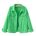 Luisa - Moderne Langarmjacke mit Taschen und Knöpfen