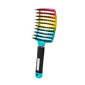 GlossNest - Breite Paddle-Haarbürste mit Smooth Styling