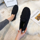 ComfortCozy - Lässige Warme HalbsChuhe