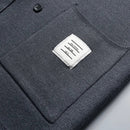 Bruno - Schlanke Passform Langärmelig Strickjacke Mit Taschen