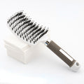 GlossNest - Breite Paddle-Haarbürste mit Smooth Styling