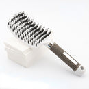 GlossNest - Breite Paddle-Haarbürste mit Smooth Styling