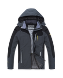 Louis - Langärmelig Wasserdicht Wanderjacke Mit Kapuze