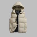 Henry - Warm wattierte Kapuzenjacke mit Reißverschluss und Taschen
