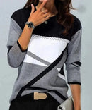 Lena - Mühelose Eleganz T Shirt Mit Langen Ärmeln