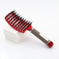 GlossNest - Breite Paddle-Haarbürste mit Smooth Styling