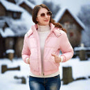 Leni - Warme Langärmelige Kapuze Jacke Mit Taschen