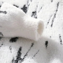 Axel - Warmer Langärmelig Rundhalsausschnitt Lose Strickpullover