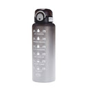 AquaGlide – Tragbare Sport Wasserflasche mit Strohhalm und Schnellöffnungsdesign