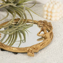 FrameGlow – Geprägter Tischspiegel in runder und eckiger Ausführung