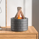 GlowAura - Lagerfeuer Diffusor mit beruhigenden Lichteffekten und Fernsteuerung
